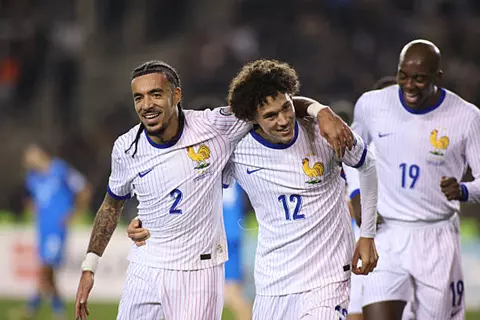 دقيقة بدقيقة.. إذربيجان 1-3 فرنسا.. استراحة  